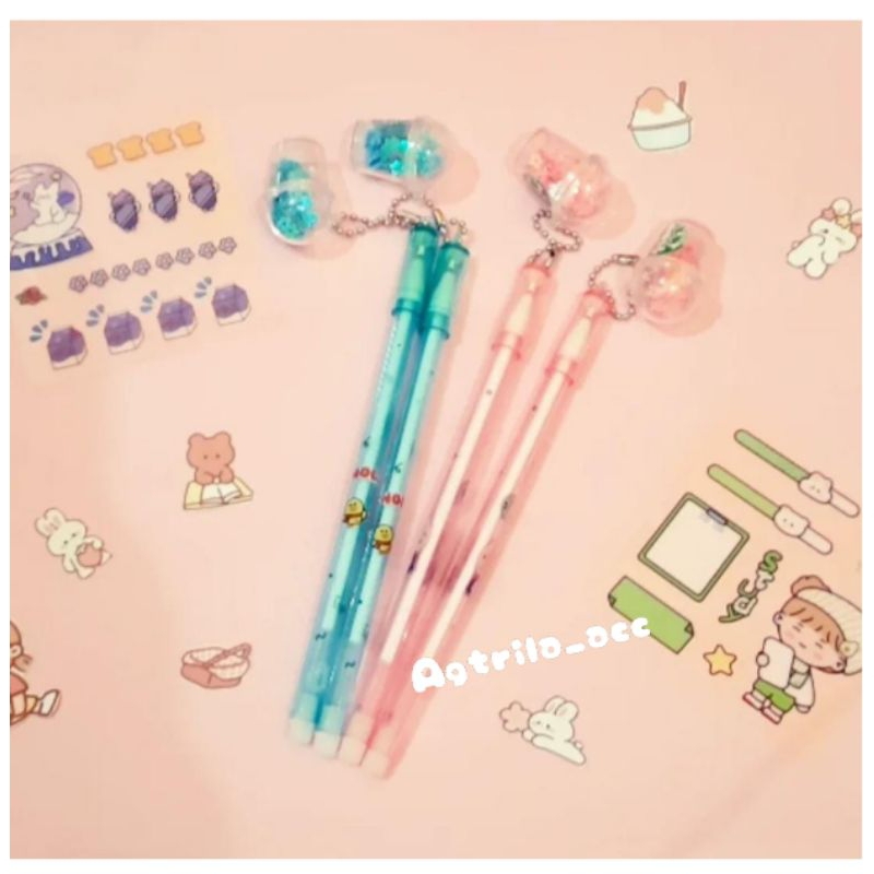 

PULPEN PLUS GANTUNGAN STARBUCKS,SANRIO,MOMO