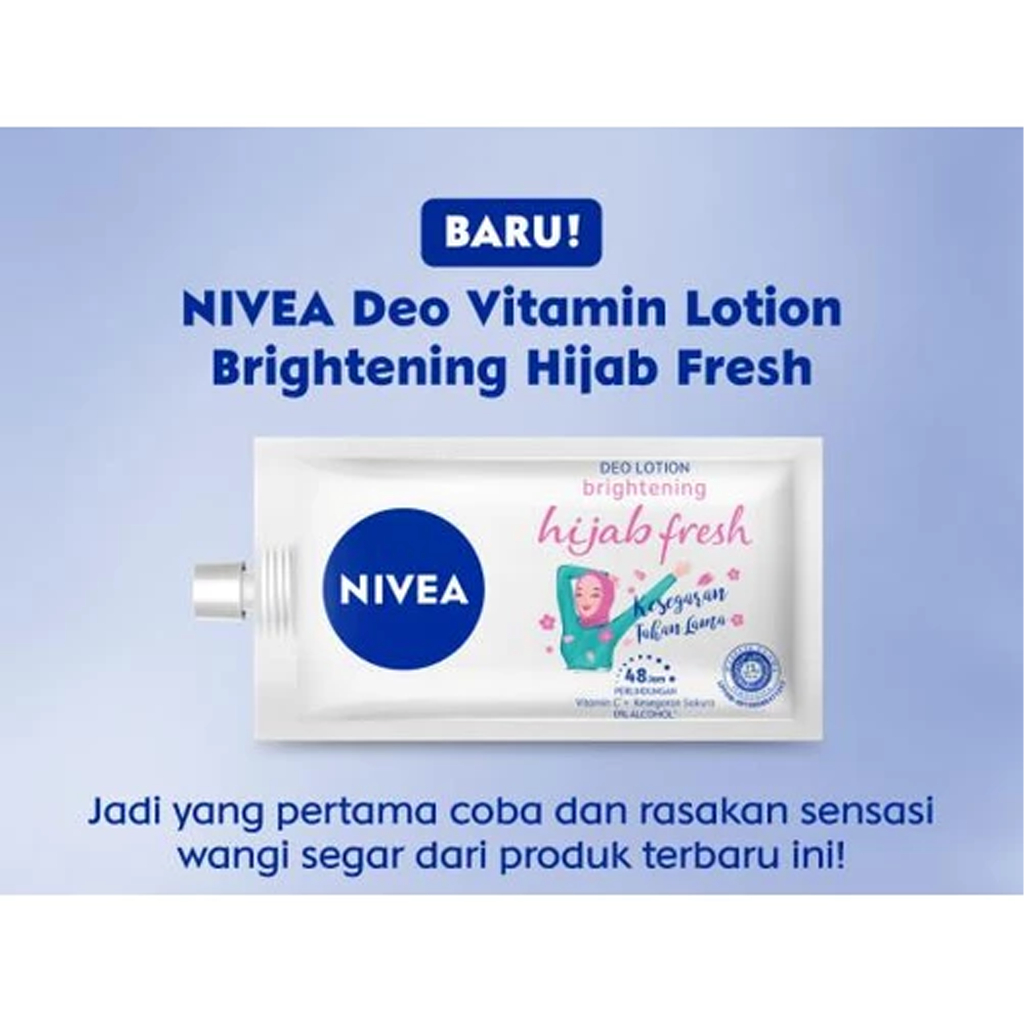 ❤ BELIA ❤ NIVEA Deodorant Deo Lotion Sachet 9ml | Lotion Ketiak BABY BUNNY