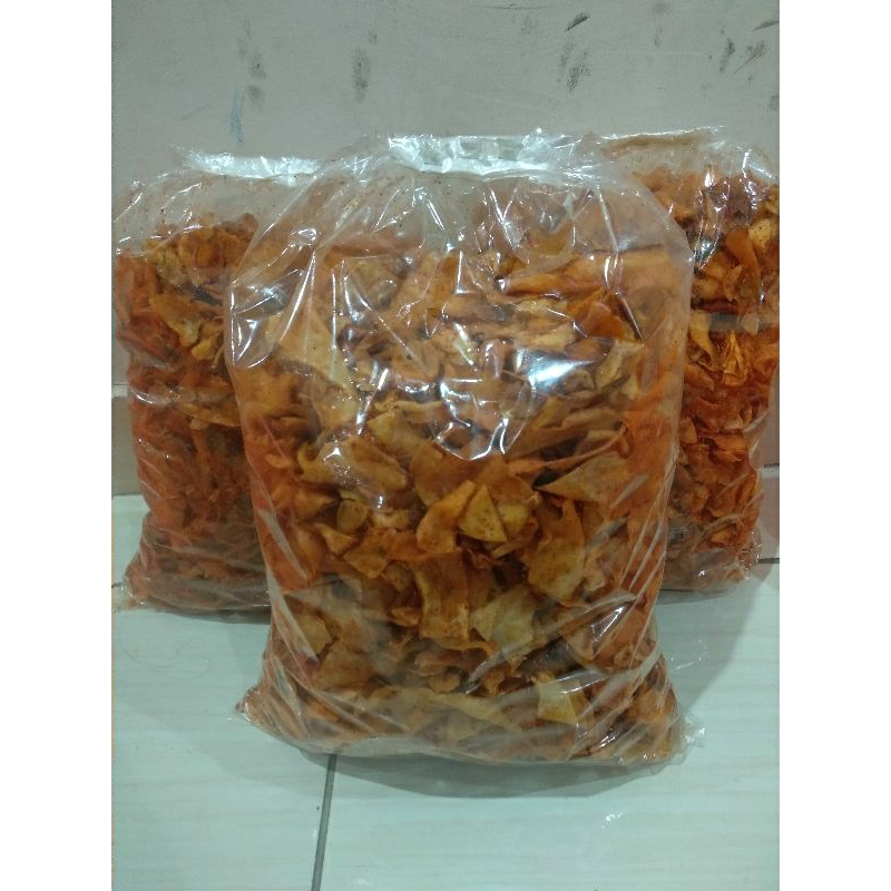 

Kripset Extra Pedas Daun Jeruk Uk 500gr
