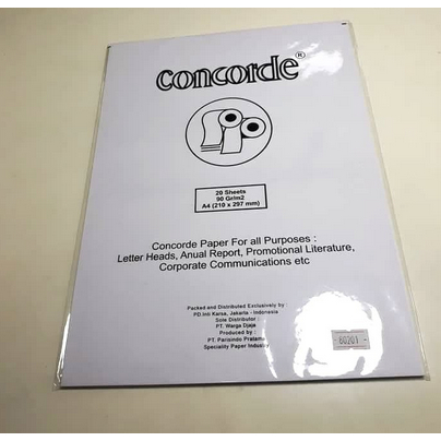 

Kertas Concorde 90 gr A4 warna putih