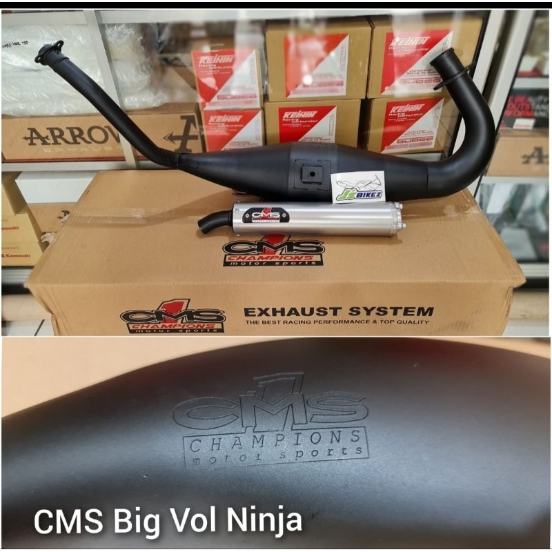 CMS exhaust ninja 150