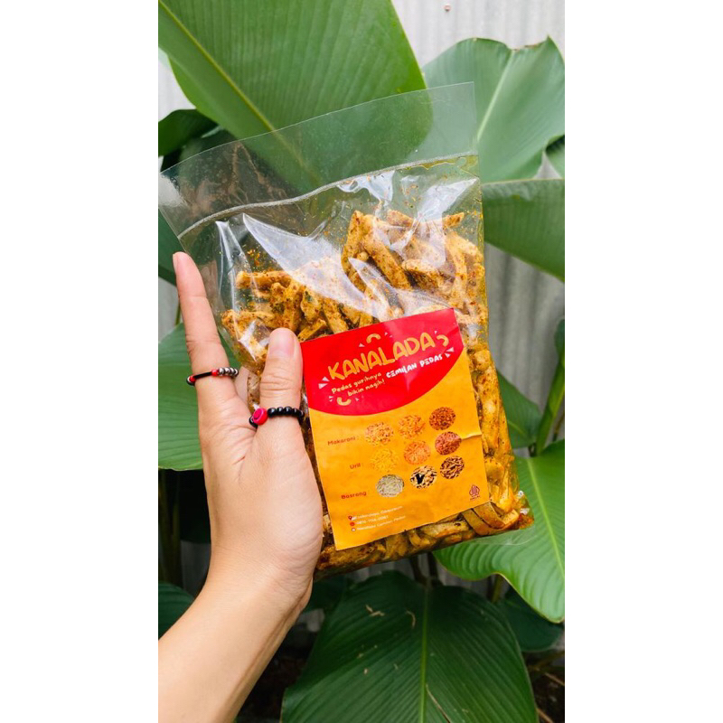 

Basreng pedas kanalada 100gr-250gr/basreng kering/basreng gurih/basreng pedas