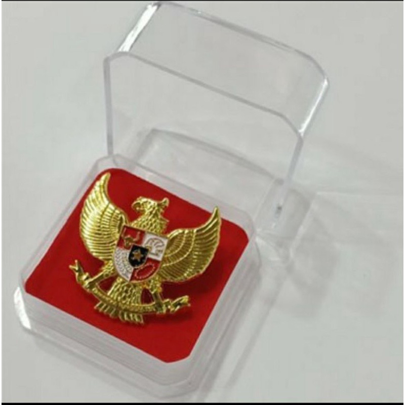 Pin Garuda Timbul | Logo Garuda kuningan