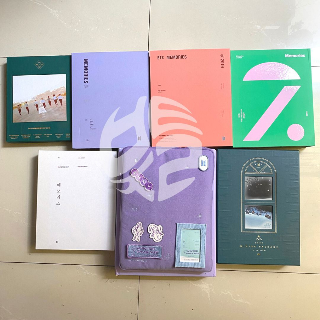 BTS memories 2018 2019 2020 2021 winter BTS シーグリ2019