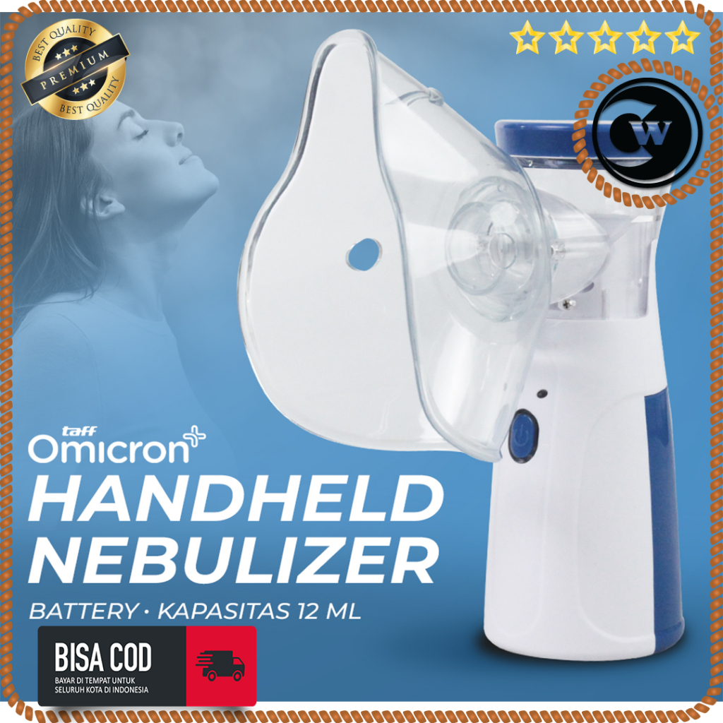 Alat Bantu Terapi Pernapasan Asma Uap Sesak Nafas Infeksi Paru Pneumonia