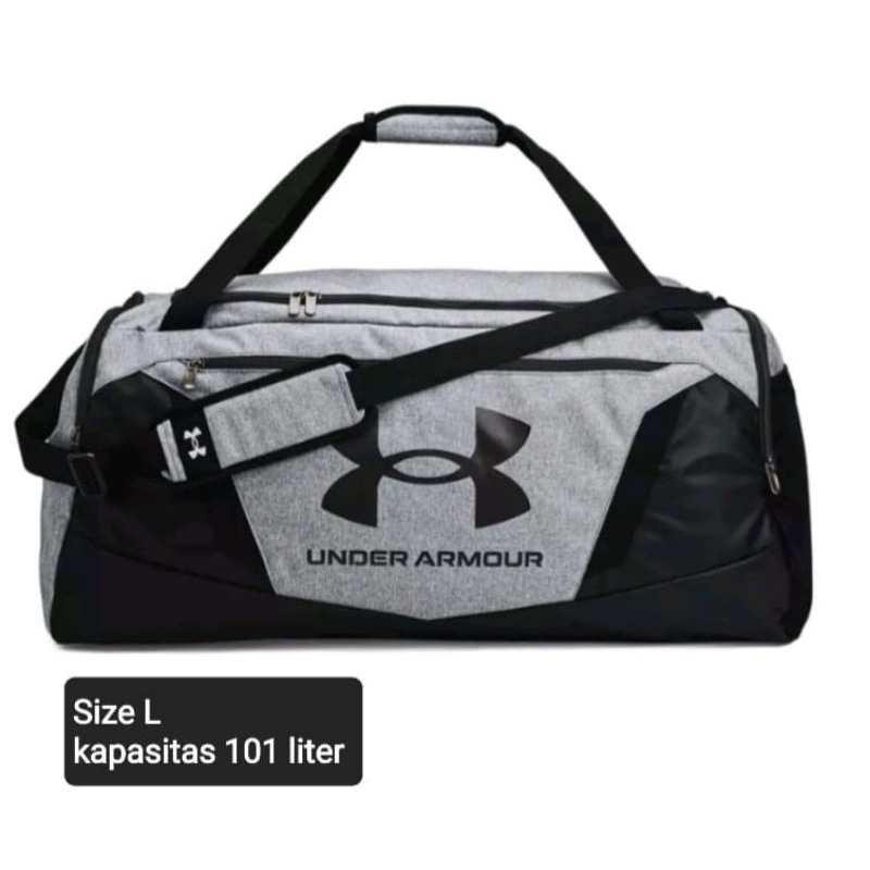 UNDER ARMOUR ORIGINAL 100% TAS DUFFEL / Tas travel / tas gym under armour