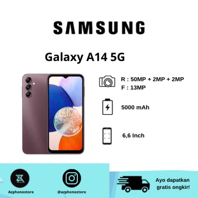 SAMSUNG GALAXY A14 5G 6/128GB