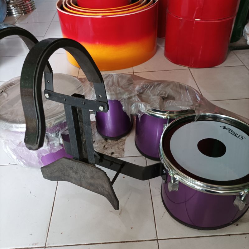 Quartom drumband marching band isi 4 harnes