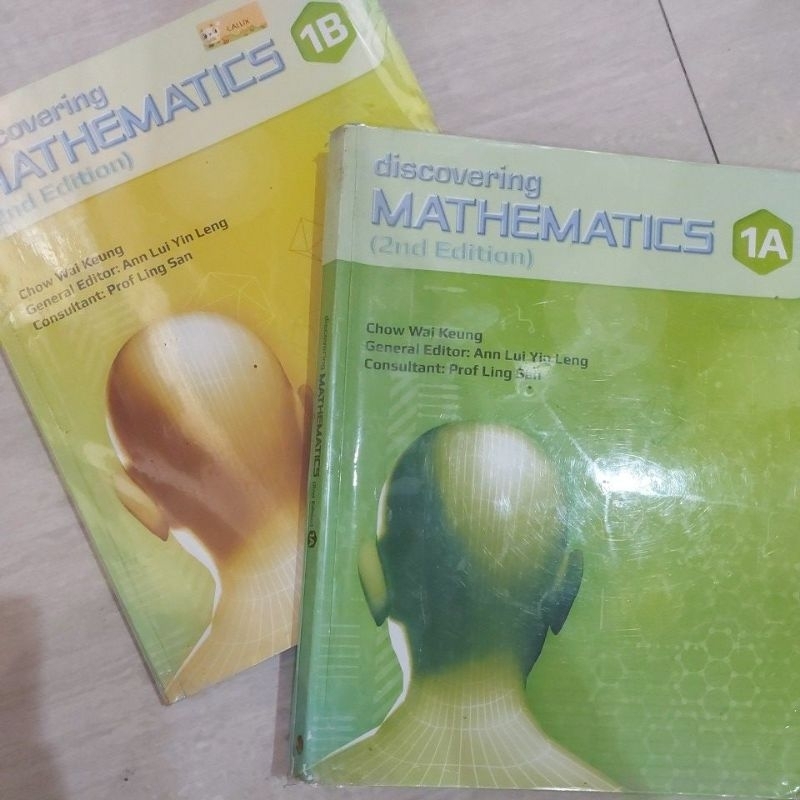 

maths mathematics discovering 1a 1b preloved bekas