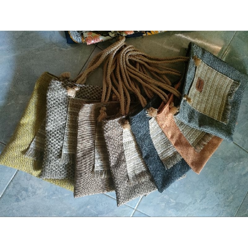 Totebag Goni mukena / tas khas jogja Malioboro