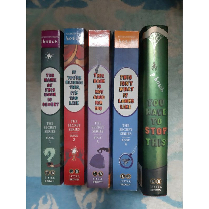 The Secret Series Set (Pseudonymous Bosch) - PRELOVED ORI, ENG