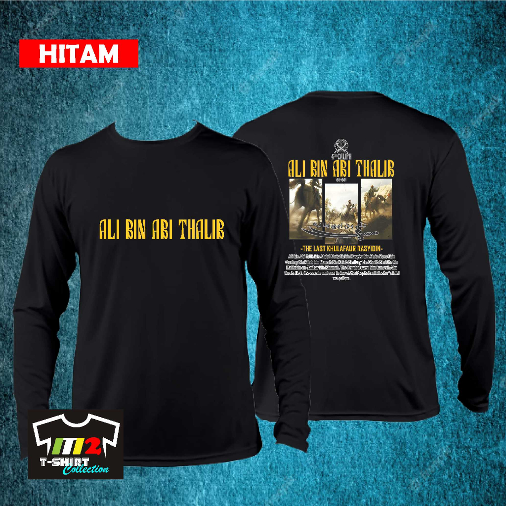 ALI BIN ABI THALIB PAKAIN PRIA ATASAN KAOS TERBARU KATA LUCU