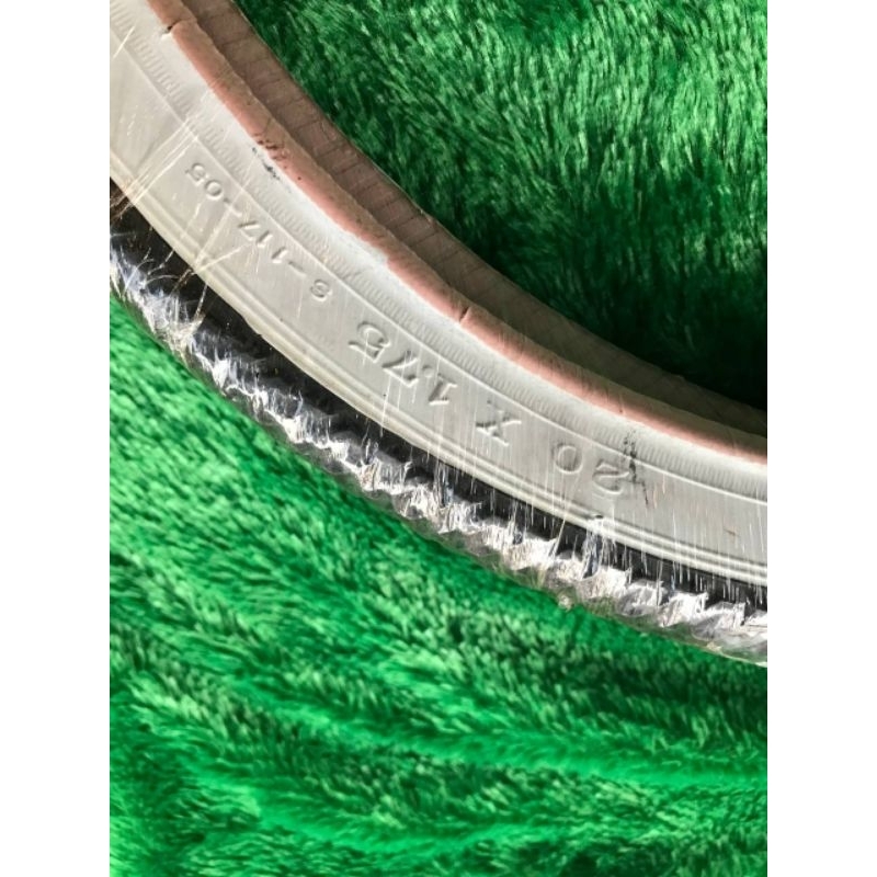 Ban Luar List Putih Sepeda 20 Mini BMX Lowrider