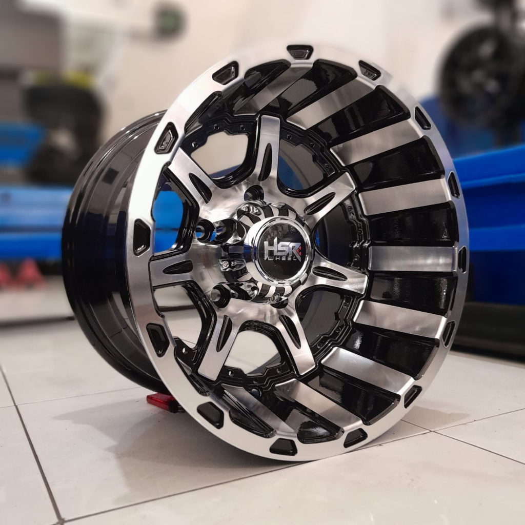 Pelak Racing HSR Ring 15 Tapak Lebar Mobil Hiline Feroza Dll