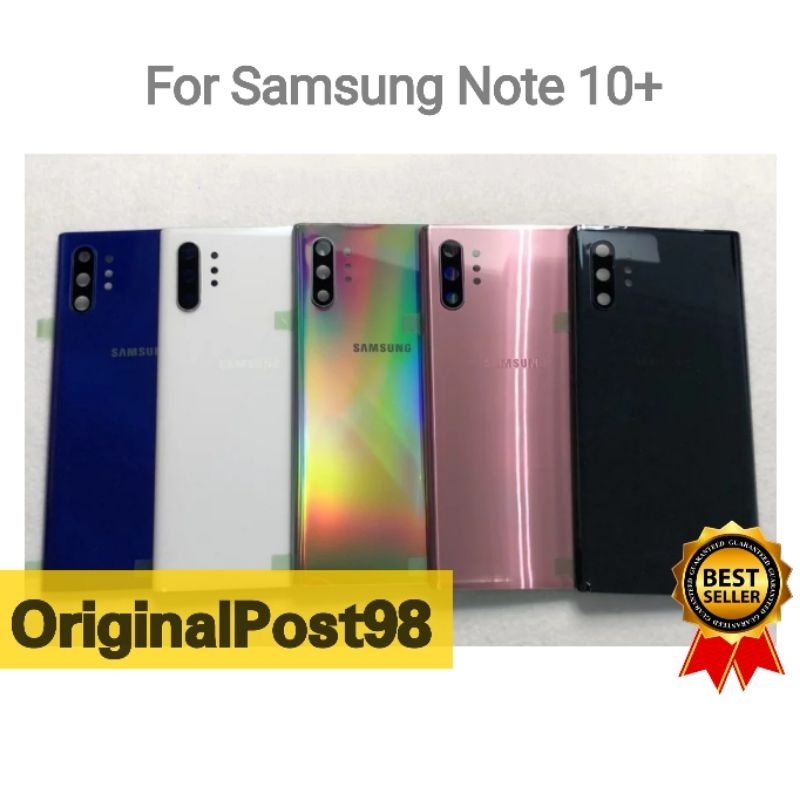 Samsung Galaxy Note 10+ Note 10 Plus Backdoor Casing Belakang Plus Lensa Kamera Ori
