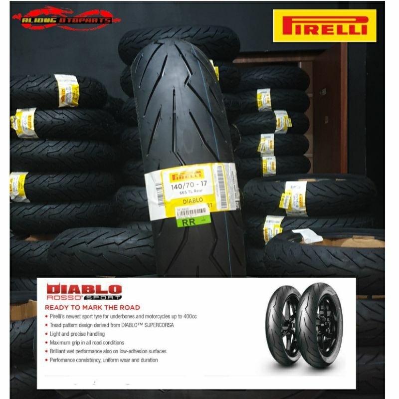 pirelli diablo rosso sport 140/70-17