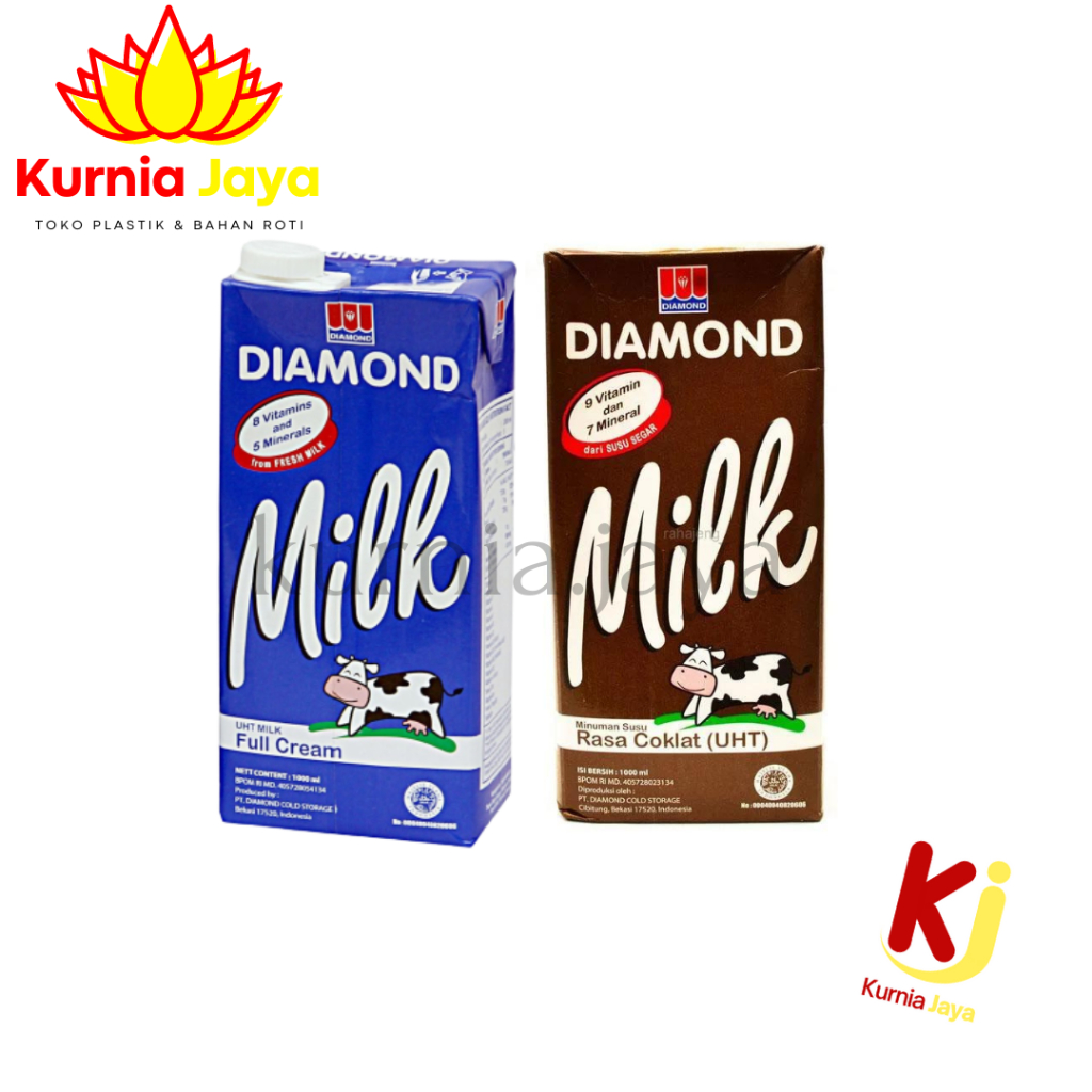 

[ DIAMOND ] Susu Full Cream & Coklat 1 Liter