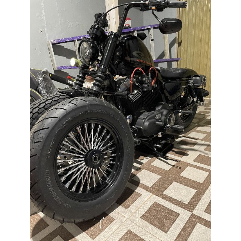 velg depan harley davidson sportster 48