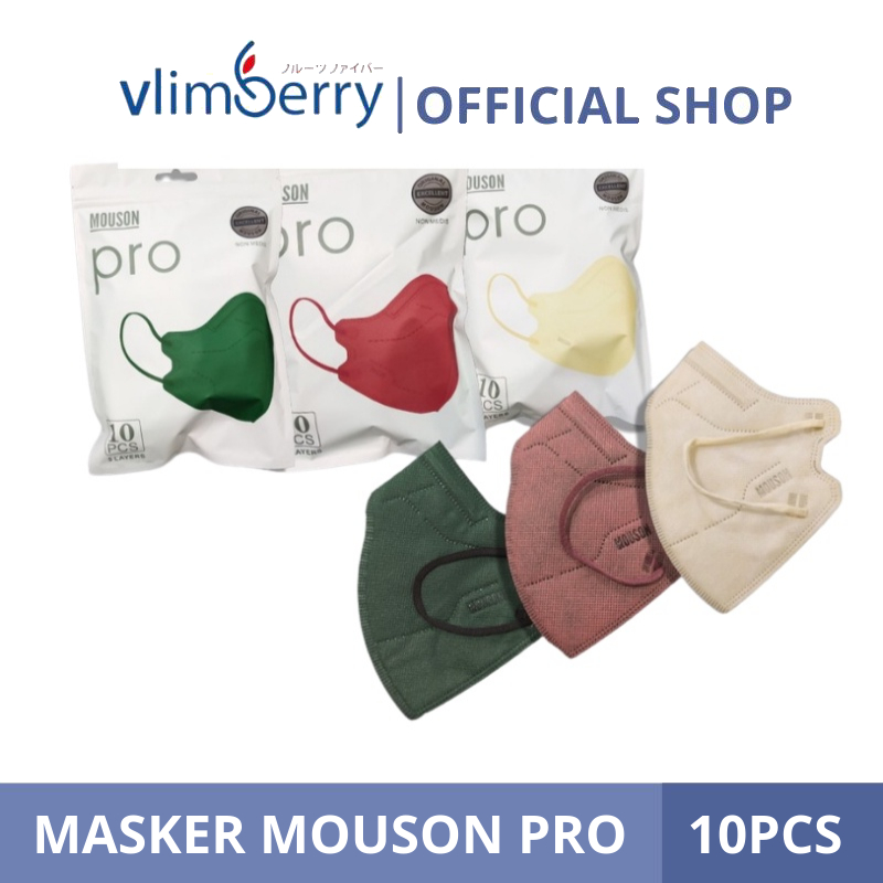 Masker Mouson KN95 Isi 10Pcs Mouson PRO Masker KN95 5Ply
