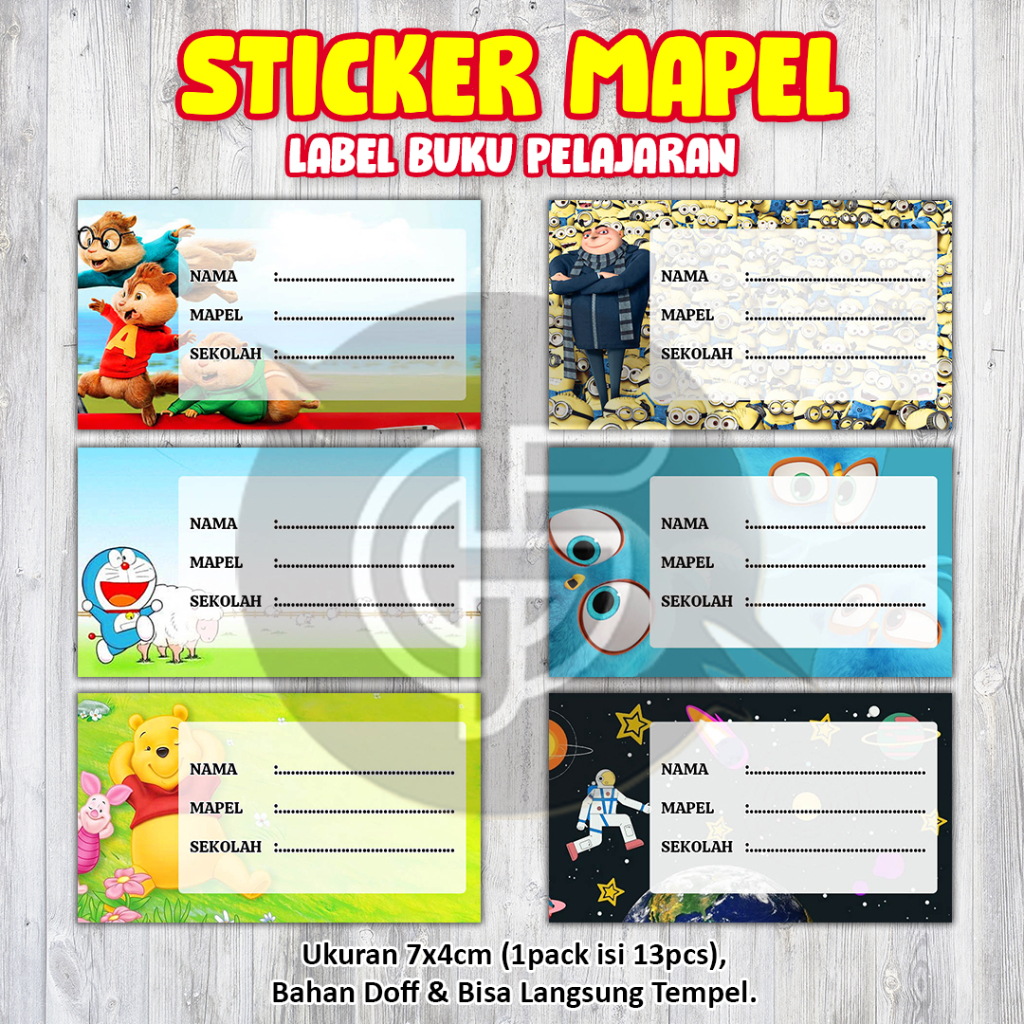 

STIKER MAPEL / STIKER LABEL BUKU / LABEL BUKU / STIKER / LABEL NAMA / STIKER BUKU AESTHETIC / STIKER NAMA / STIKER LABEL BUKU YANG BAGUS DAN KEREN UNTUK MEMPERINDAH BUKU SIBUAH HATI DISEKOLAH