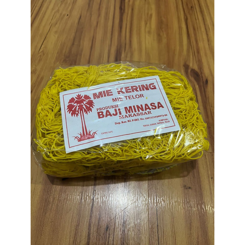 MIE TITI / Mie Kering KHAS MAKASSAR, mie bajiminasa