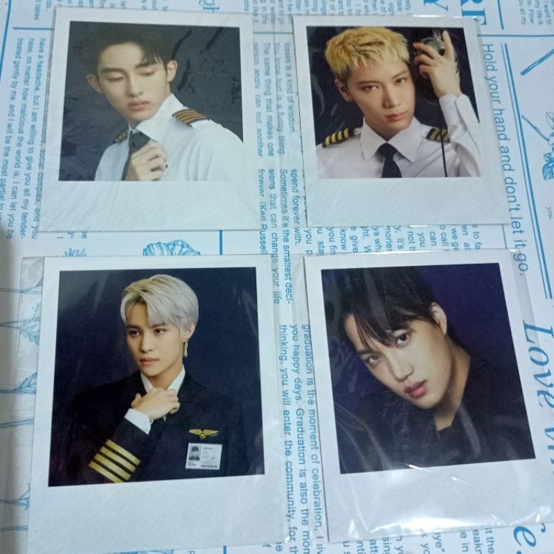 NCT WayV / Exo - Season Greetings 2022 SG22 Photopack Pola Polaroid