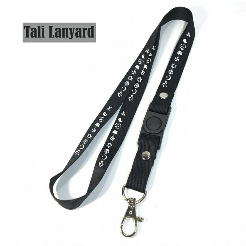 

Lanyard pods RELIGION tali lanyard DISTRO gantungan kunci name tag id card kartu nama / lanyard podss vapee gantungan / bisa cod lanyard best seller lanyard hitam lanyard murah / oring lengkap