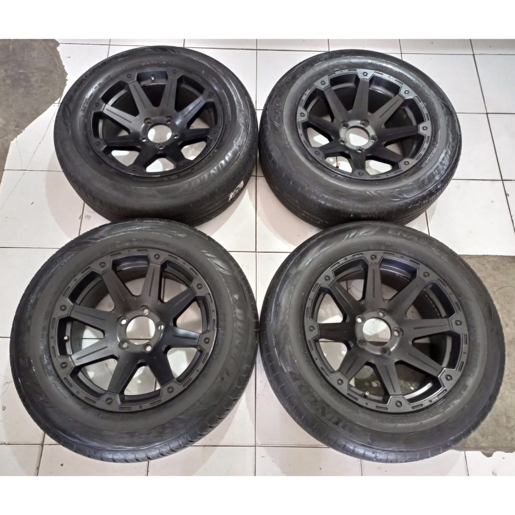 VELG MOBIL SECOND RACING OFF-ROAD RING 16 LEBAR 8 PCD 5X114,3 + BAN 215 65 R16