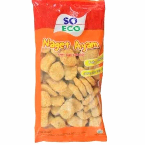 

NAGET AYAM SO ECO 1KG / Chicken Nugget / ADA HARGA GROSIR