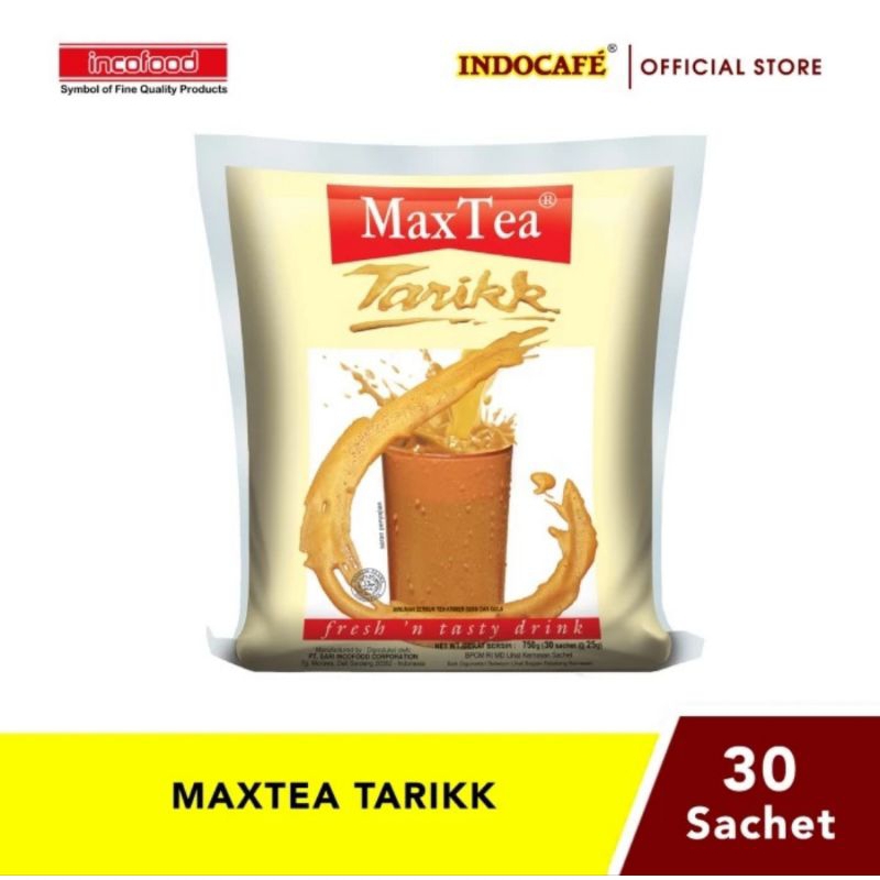 

Teh Tarik Max Tea 1 Bag isi 30 Sachet