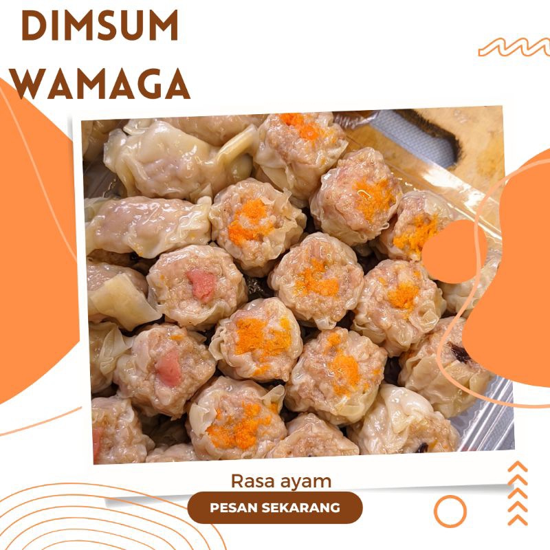 

dimsum rasa ayam varian topping dan saos delmonte