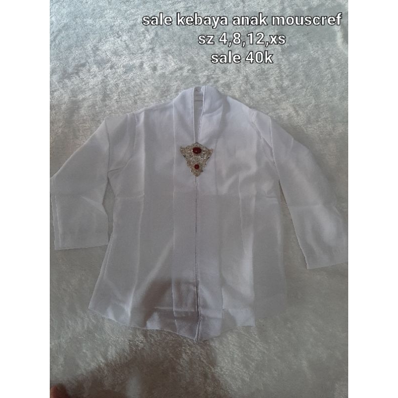 SALE KEBAYA ANAK SIFON POLOS