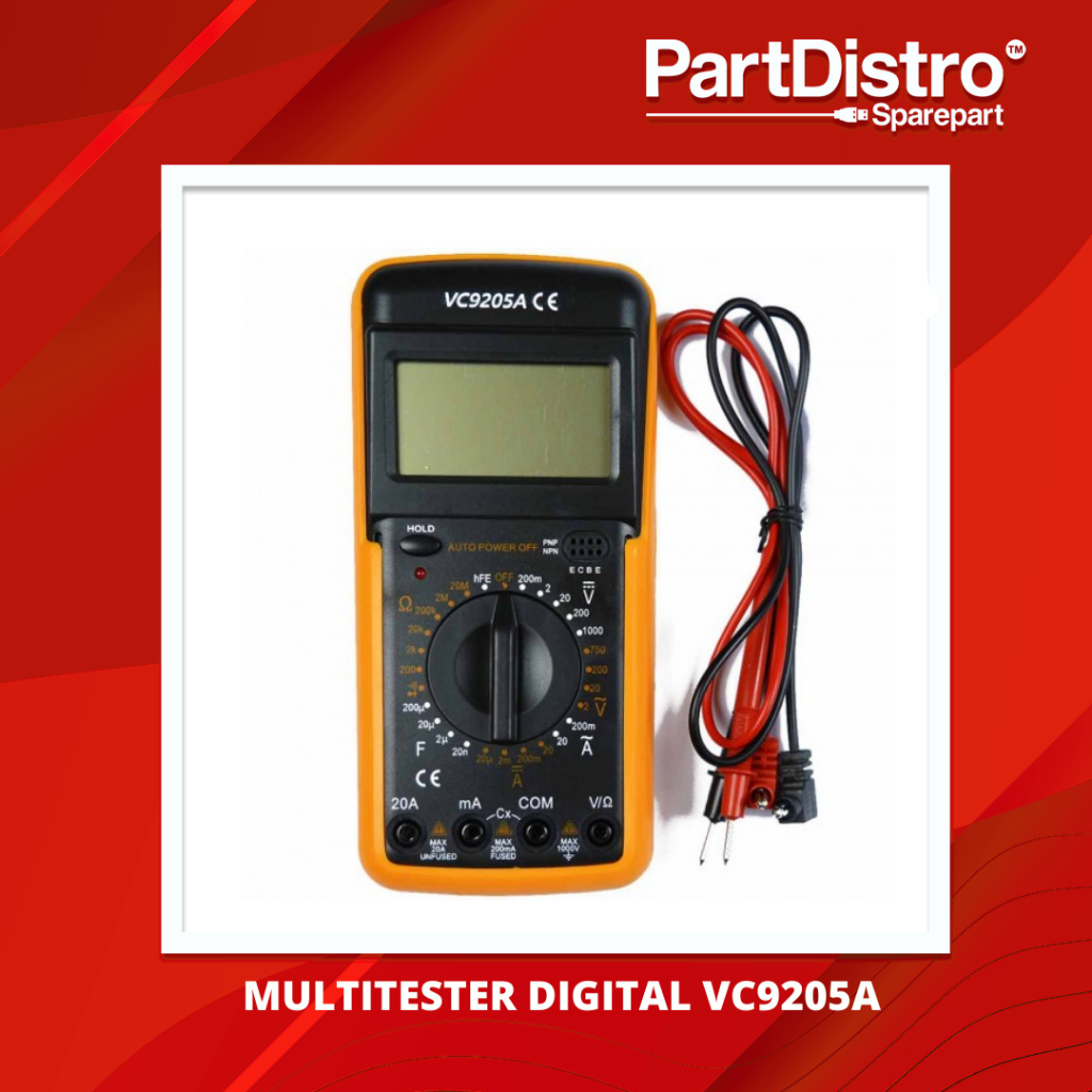 MULTITESTER DIGITAL VC9205A