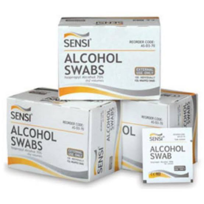 SWABS ALCOHOL SENSI ALCOHOL SWABS #AMG