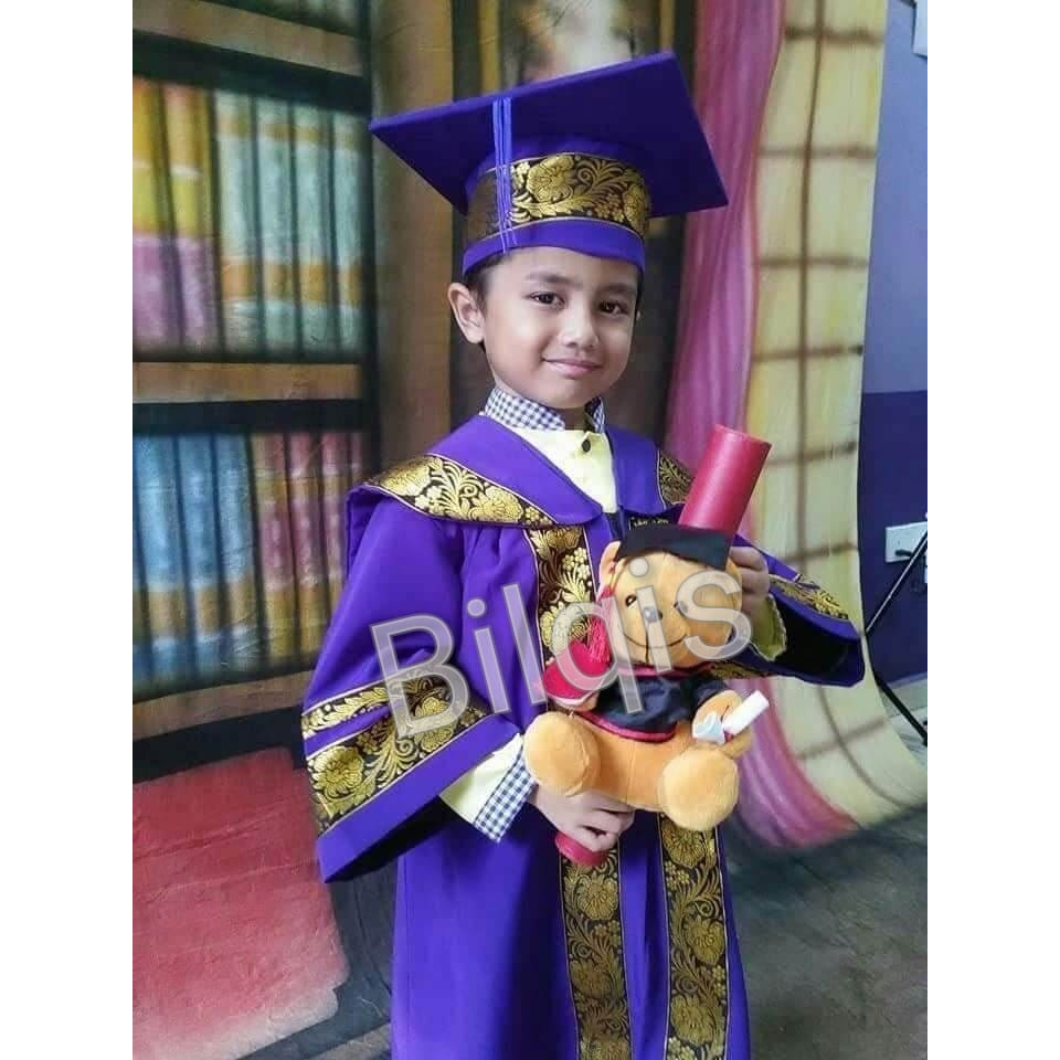 Toga wisuda Anak Batik Premium TK/Paud