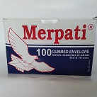 

Amplop MERPATI putih polos model diamond 80g 110x70mm