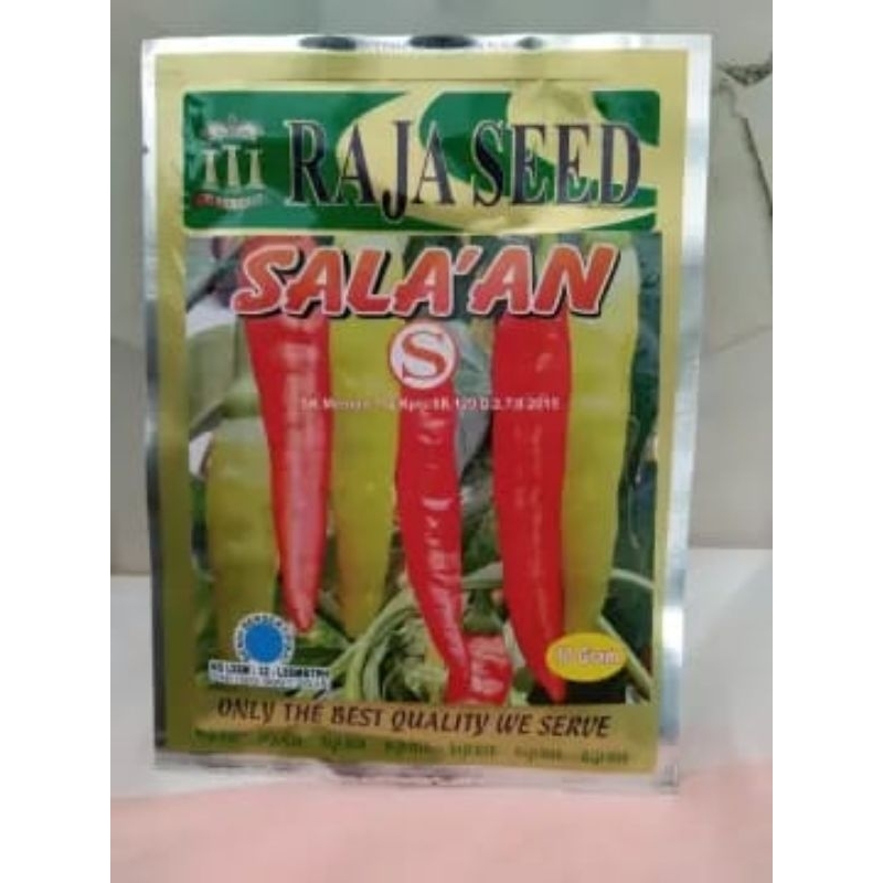 Bibit Cabai Salaan | Benih Cabe Rawit Merah Salakan | Biji CRM Sala'an By Raja Seed