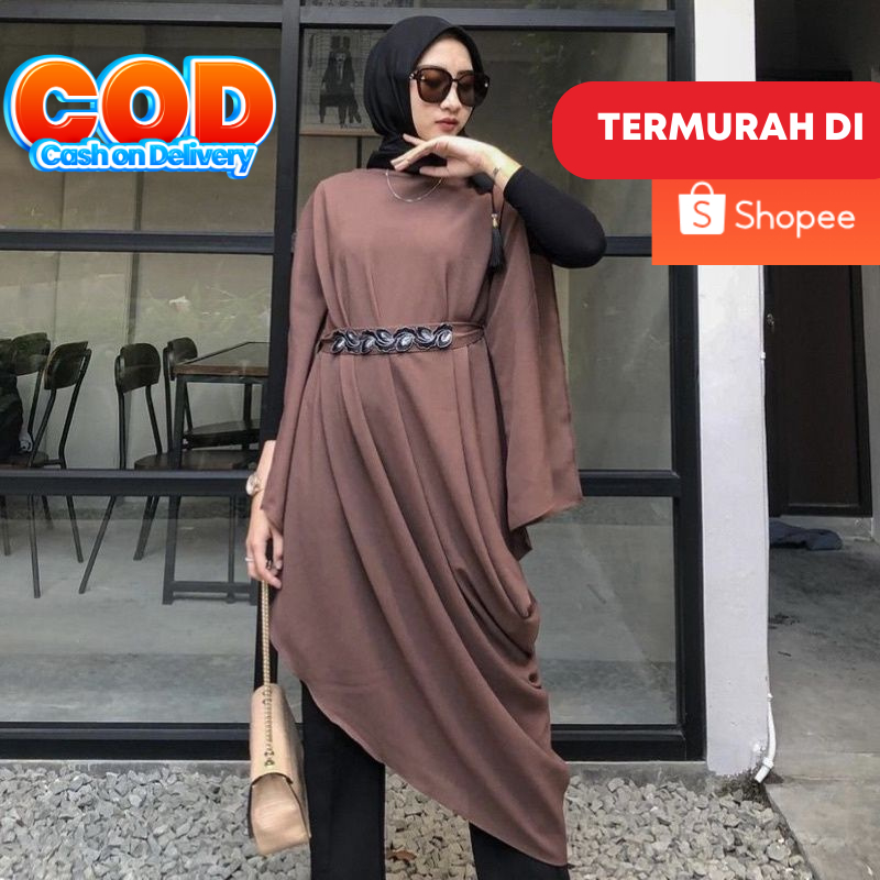 [BISA COD] OUTER KAFTAN RINJANI UNTUK ATASAN KONDANGAN [TERMURAH]