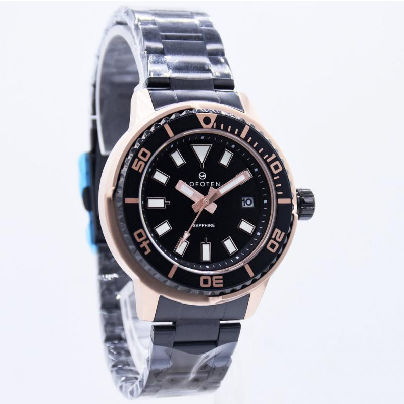 Jam Tangan Pria LOFOTENF L-6529MGREY/LOFOTEN F-6528MR/F-6528MB ORIGINAL