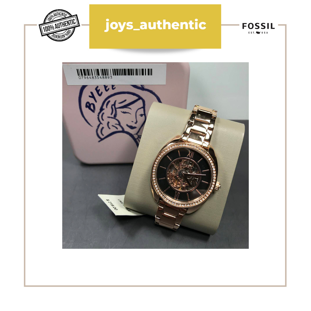 Jam tangan wanita Fossil BQ3728 woman watch authentic original