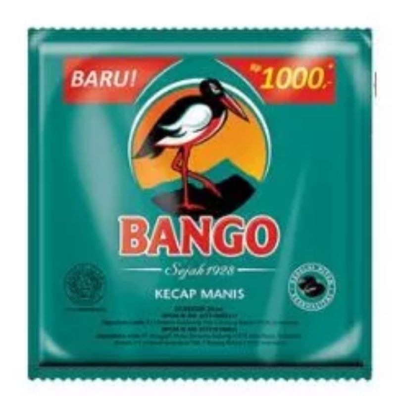 

kecap manis Bango sachet 20 ml & 60 ml - KIRIM INSTAN