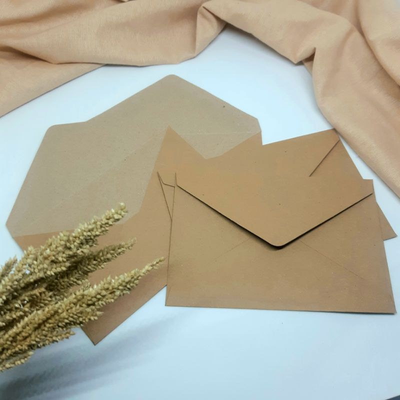 

Amplop Coklat, AMPLOP A6 / AMPLOP VINTAGE / AMPLOP UNDANGAN / KRAF / VINTAGE Amplop Aesthetic
