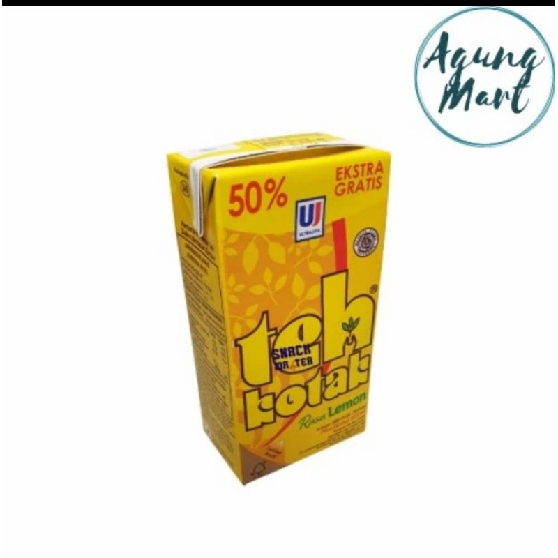 

Ultra Teh Kotak Rasa Lemon Extra 50% 200ml