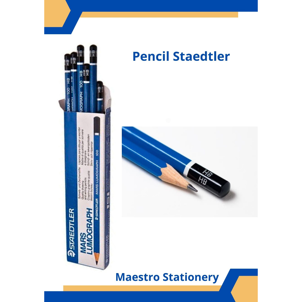 

Pensil / Pencil 2B / Pensil HB Staedtler 2B Original Asli Termurah
