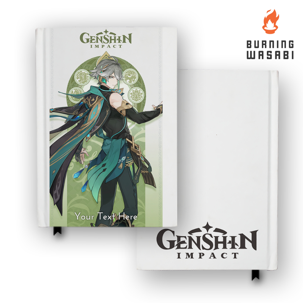 

Buku Catatan Notebook Genshin Impact Alhaitham Custom Nama Agenda Jurnal Diary Hardcover A5 A6