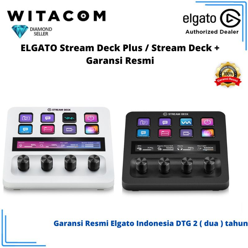 ELGATO Stream Deck Plus / Stream Deck + - Garansi Resmi