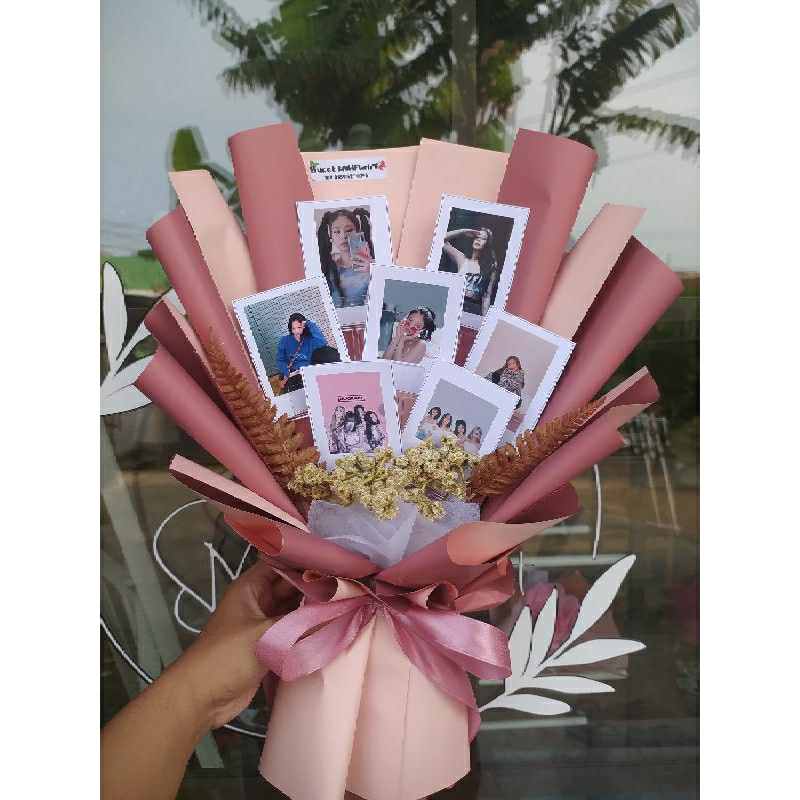 buket foto polaroid custom