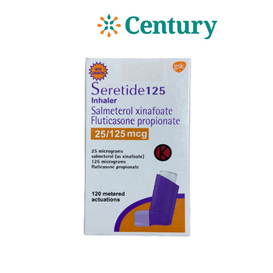 SERETIDE 125 INHALER 1 CANISTER @ 120 DOSIS