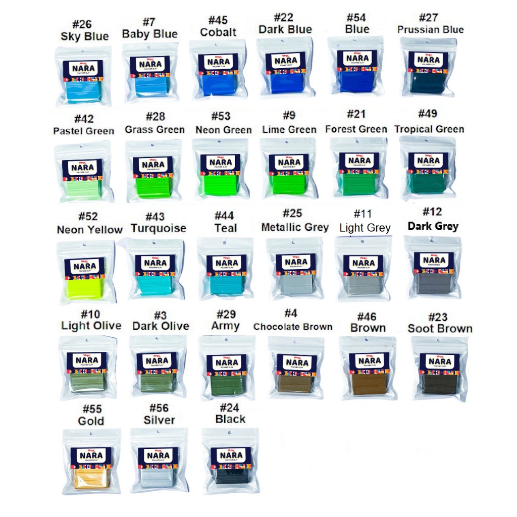 Wimpy - NARA Polymer Clay Fresh Bahan Clay Sculpting Modeling Modelling Clay 2