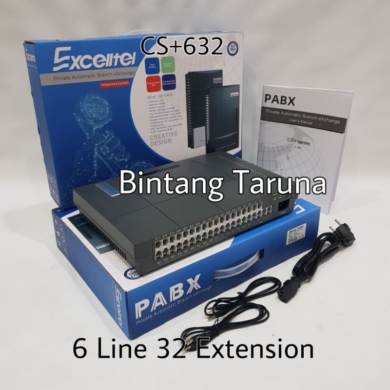 PABX Excelltel CS+632 Pabx 632 EXCELLTEL CS632 Pabx CS632 Excelltel